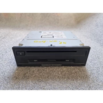 VOLKSWAGEN GOLF VII (5G) Navigációs fejegység 5G0035874