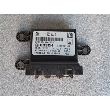 OPEL ASTRA J PDC modul, parkoló asszisztens vezérlő elektronika 13354532