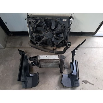 NISSAN PULSAR 1.2 DIG-T Hűtő ventilátor, radiátor szett