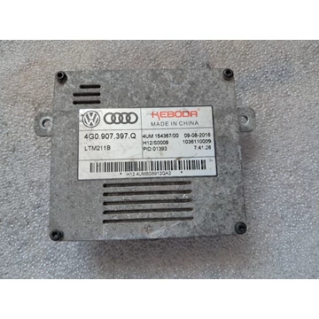 SKODA SUPERB III (3V) bal fényszóró elektronika 4G0907397Q