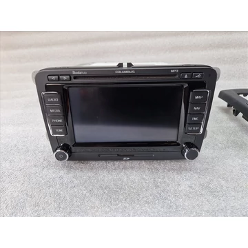 SKODA SUPERB II (3T) COLUMBUS navigációs fejegység 3T0035680E