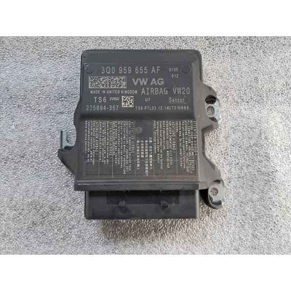VOLKSWAGEN PASSAT B8 (3G) Légzsákvezérlő 3Q0959655AF