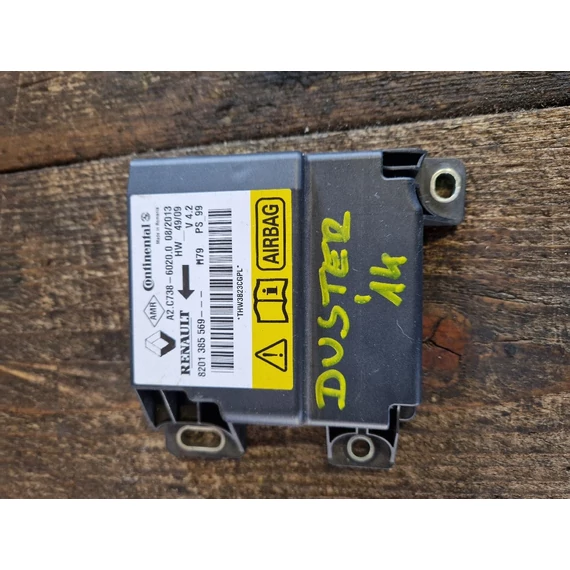 DACIA DUSTER légzsákvezérlő 8201385569