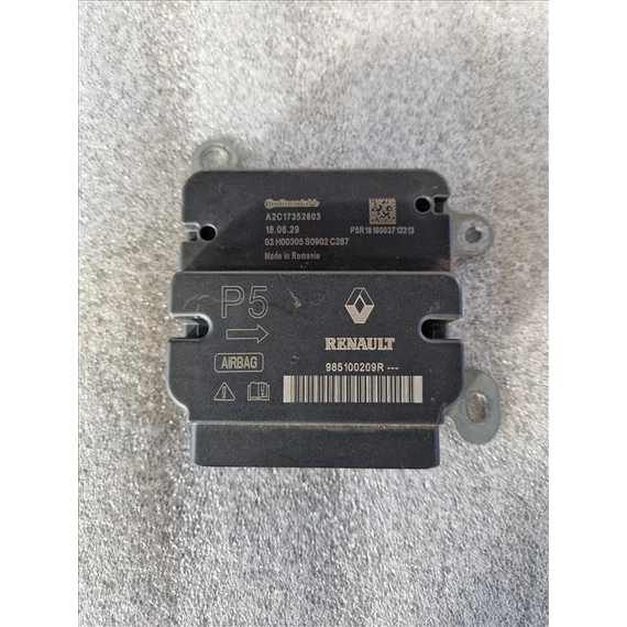 DACIA DUSTER II légzsákvezérlő 985100209R