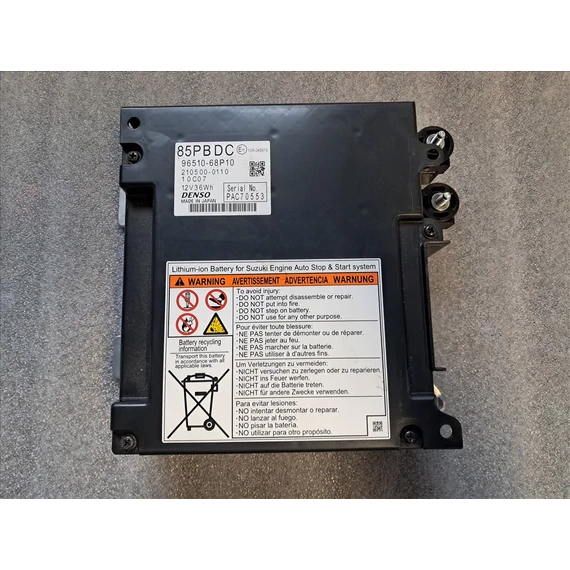 SUZUKI IGNIS III (MF) 1.2 DUALJET HYBRID akkumulátor 96510-68P10