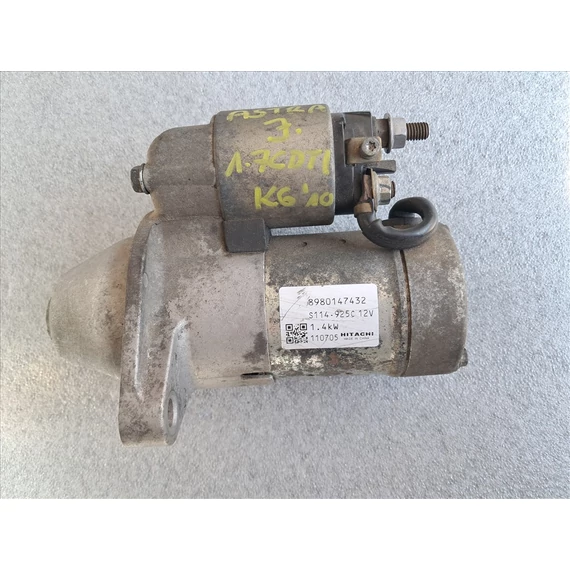 OPEL ASTRA J 1.7 CDTI Önindító 8980147432