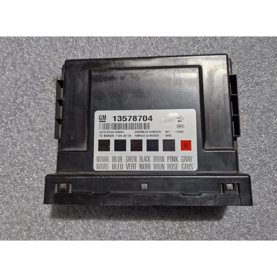 OPEL INSIGNIA A BCM 13578704