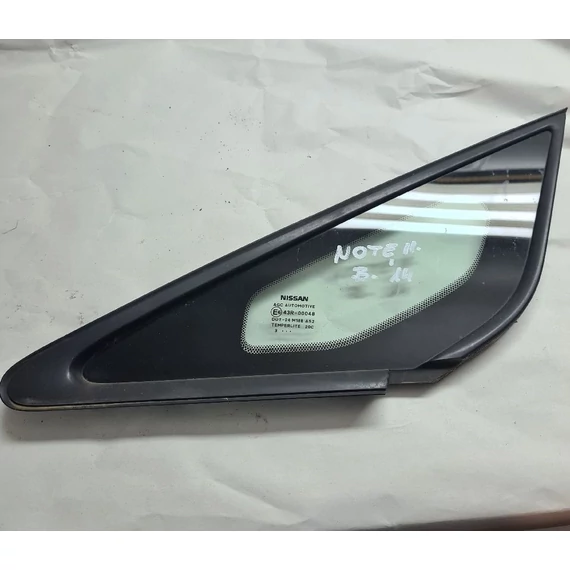 NISSAN NOTE (E12) Bal A oszlop oldalablak üveg