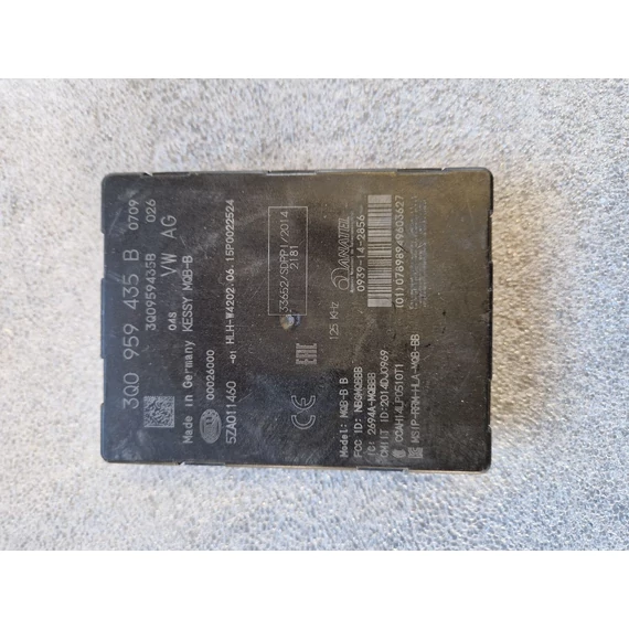 VOLKSWAGEN PASSAT B8 (3G) komfort elektronika 3Q0959435B