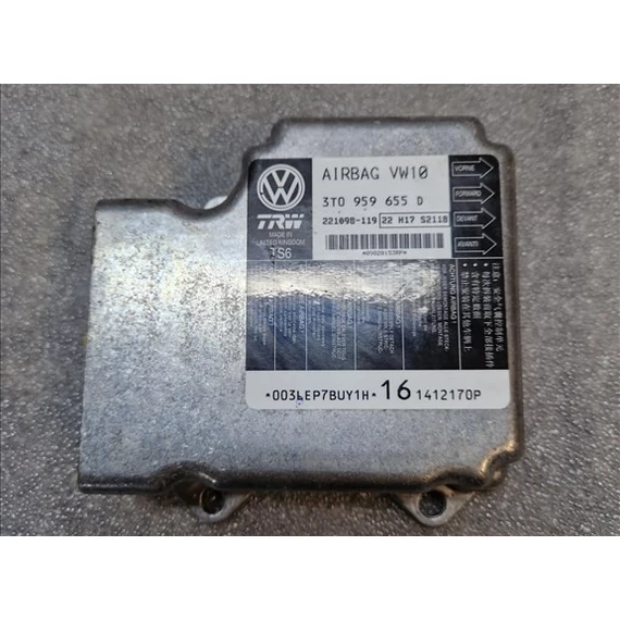 SKODA SUPERB II (3T) Légzsákvezérlő 3T0959655D