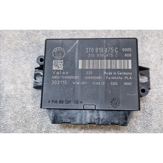 SKODA SUPERB II (3T) Parkolóradar vezérlőegység 3T0919475C