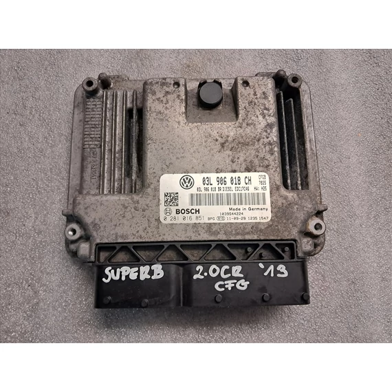 SKODA SUPERB II (3T) 2.0 CRTDI CFG Motorvezérlő 03L906018CH