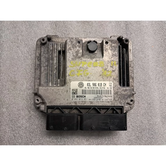 SKODA SUPERB II (3T) 2.0 CRTDI CFG Motorvezérlő 03L906018CH