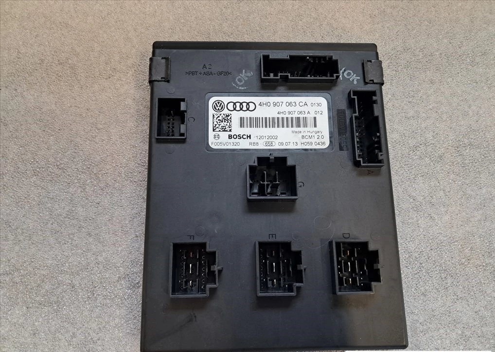 AUDI A6 (4G) BCM 4H0907063CA