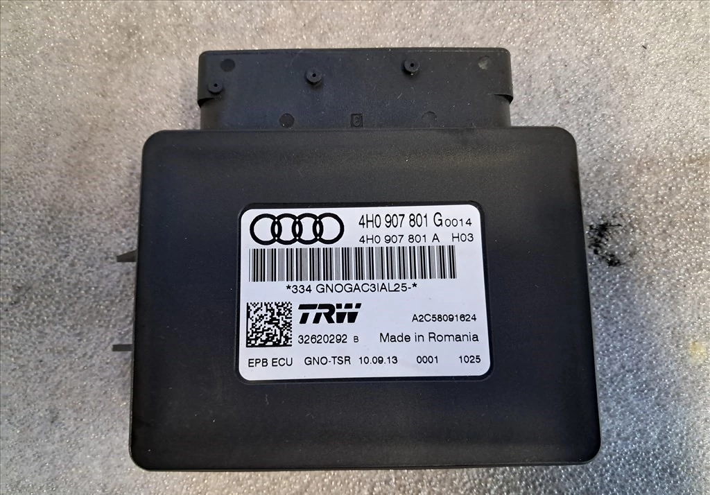 AUDI A6 (4G) Kézifék elektronika 4H0907801G