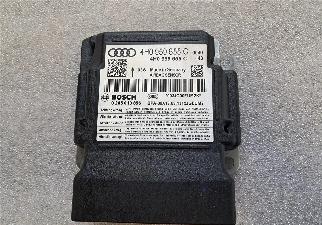 AUDI A6 (4G) Légzsákvezérlő 4H0959655C
