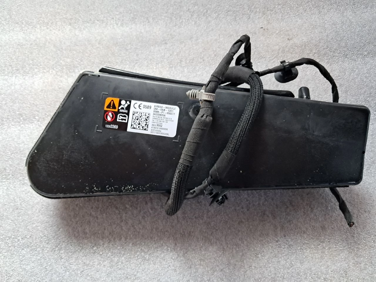 OPEL ASTRA K jobb oldallégzsák 39023002