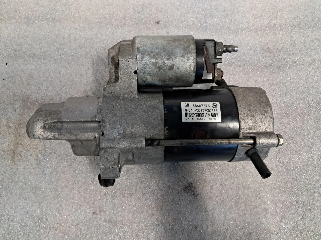 OPEL ASTRA K 1.6 CDTI önindító 55497878