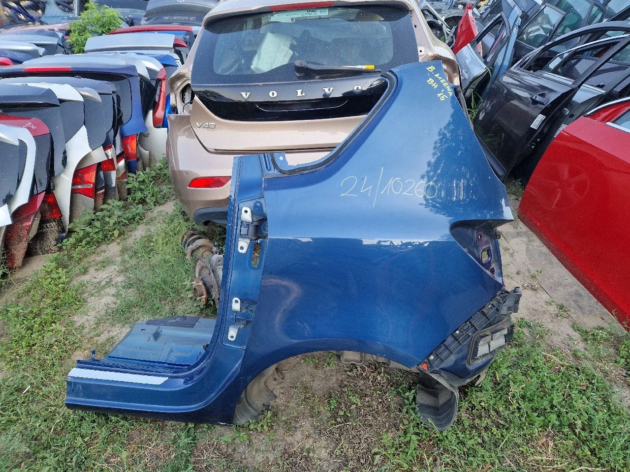 OPEL MERIVA B bal hátsó sárvédő negyed
