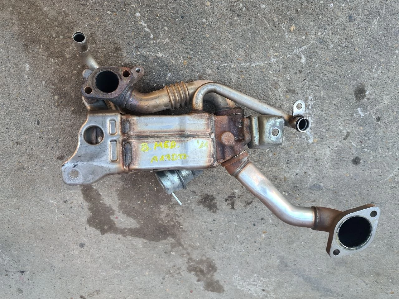 OPEL MERIVA B 1.7 CDTI A17DTS EGR hűtő 55567726DA