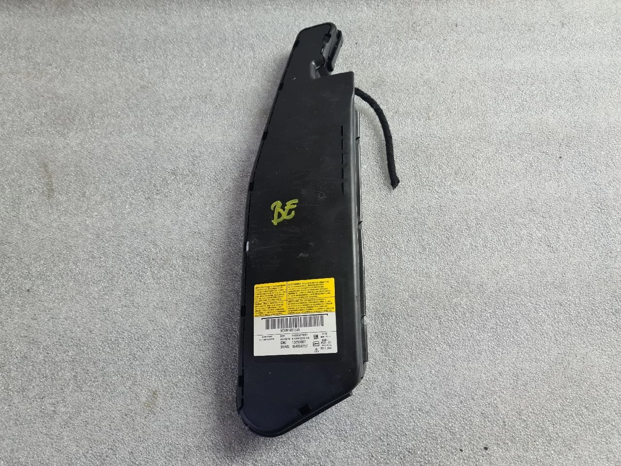 OPEL MERIVA B bal oldallégzsák 13250507