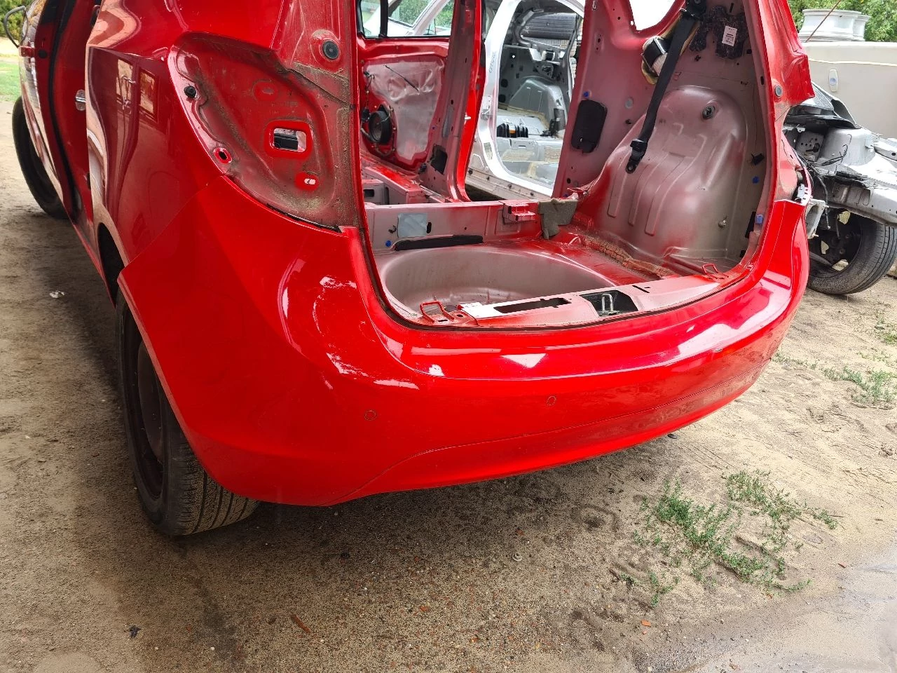 OPEL MERIVA B hátsó lökhárító