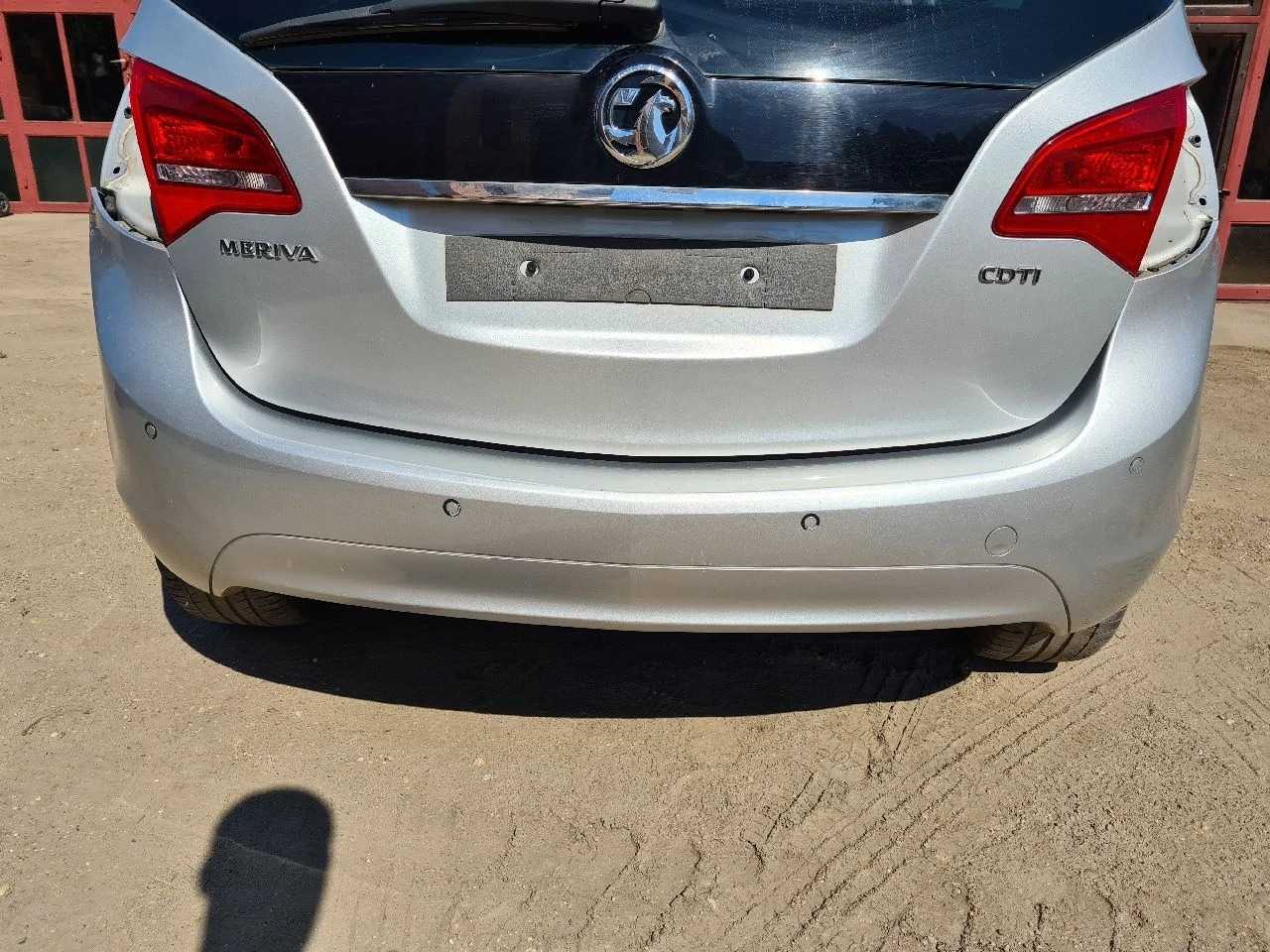 OPEL MERIVA B hátsó lökhárító