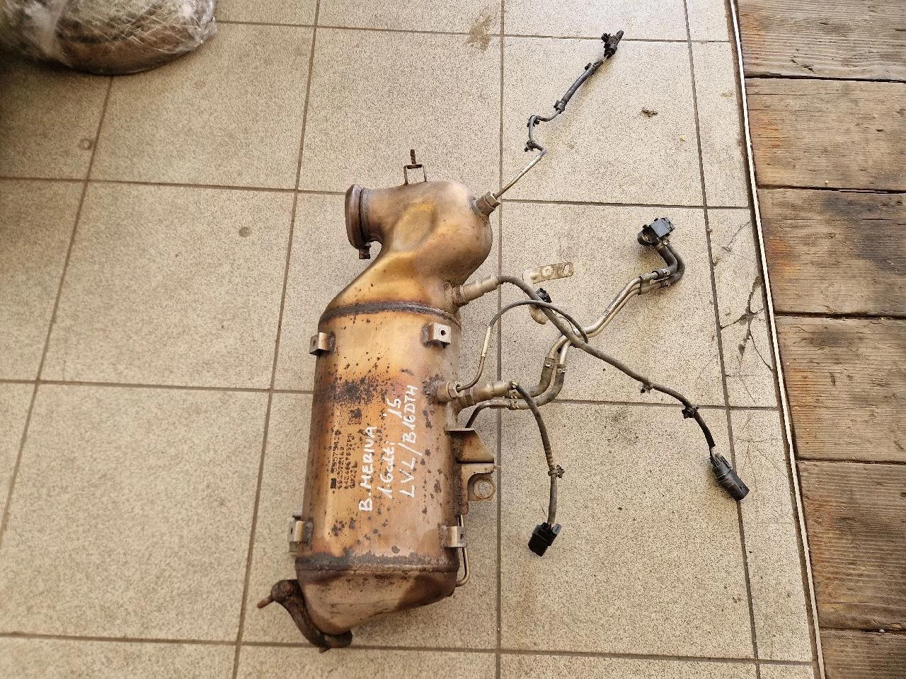 OPEL MERIVA B 1.6 CDTI LVL részecskeszűrő DPF 55575425