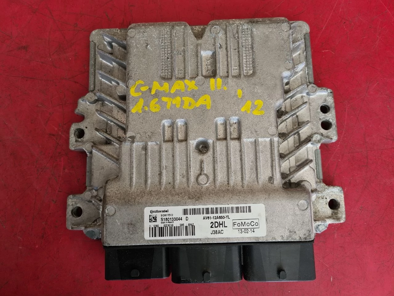 FORD C-MAX II 1.6 TDCI T1DA motorvezérlő AV6112A650YL