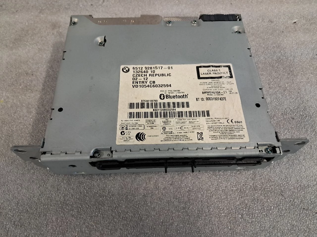BMW (F30) navigációs fejegység 65129281517
