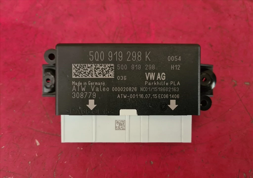 SKODA OCTAVIA III (5E) Tolatóradar elektronika 5Q0919298K