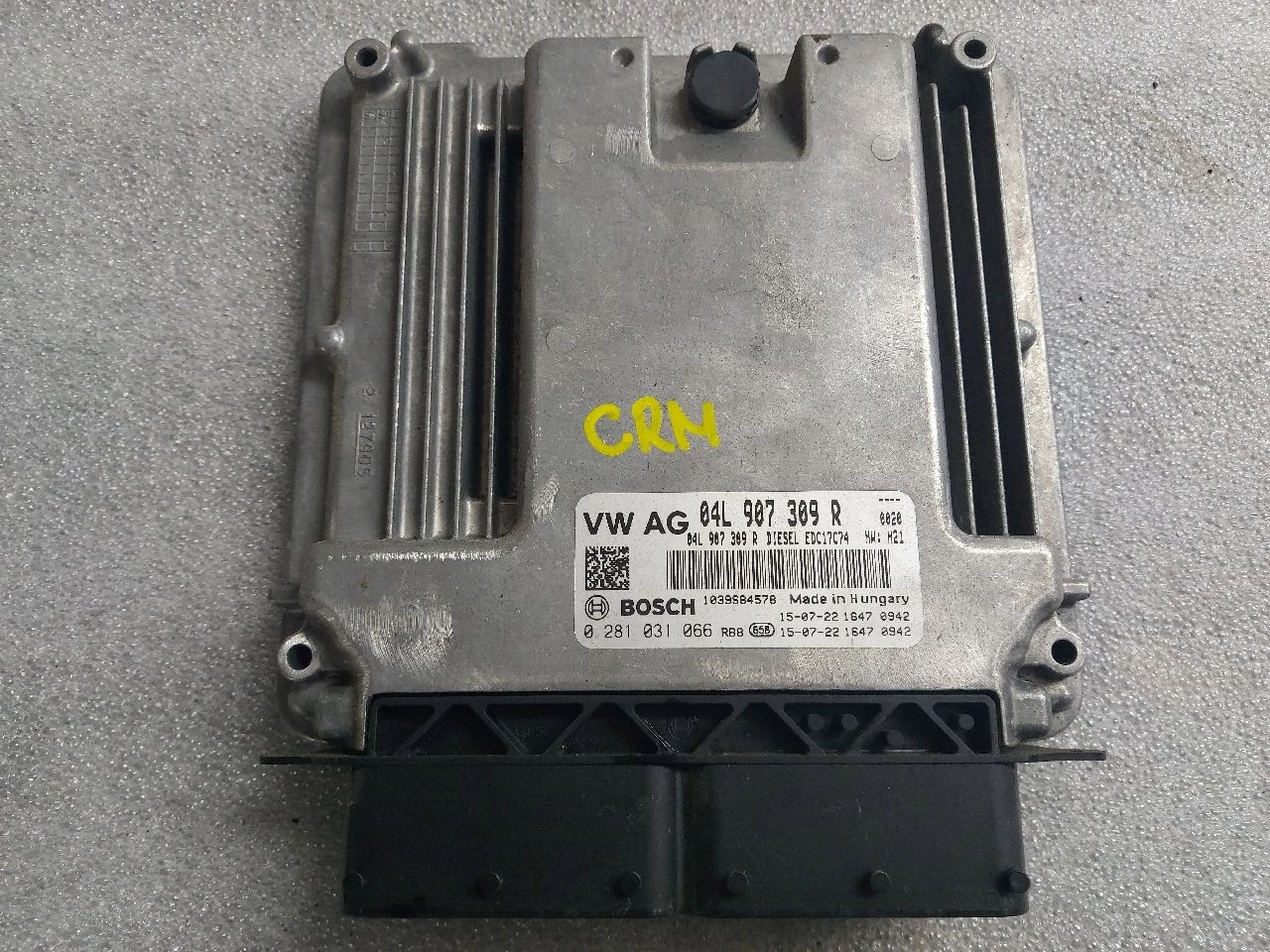 SKODA OCTAVIA III (5E) 2.0 CRTDI CRM motorvezérlő 04L907309R