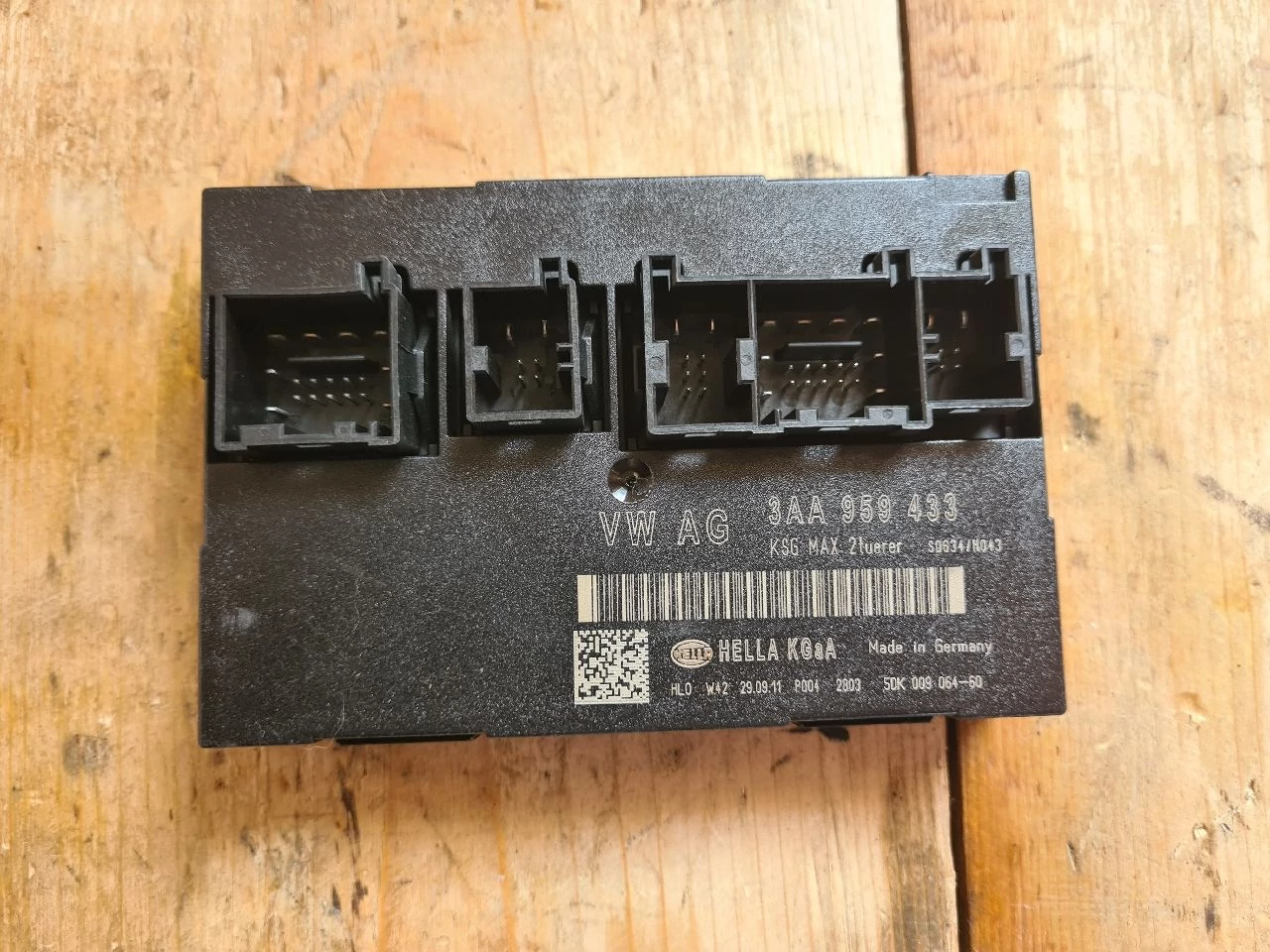 VOLKSWAGEN PASSAT B7 komfort elektronika 3AA959433