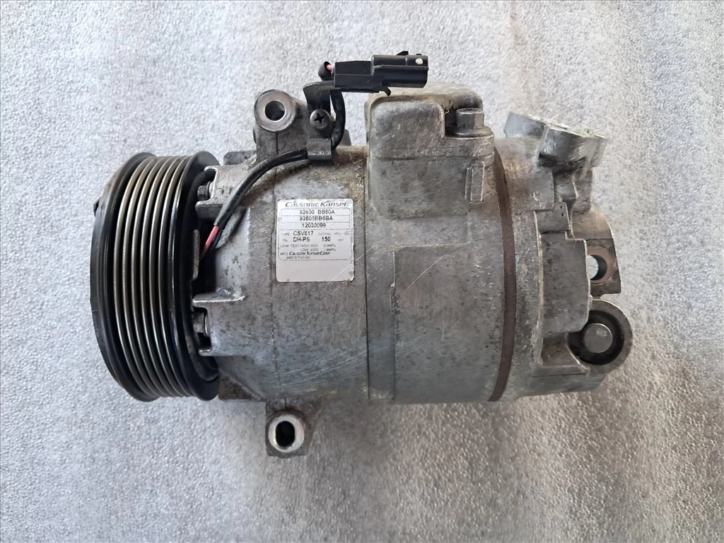 NISSAN QASHQAI (J10) 1.6 DCI klímakompresszor 92600-BB60A