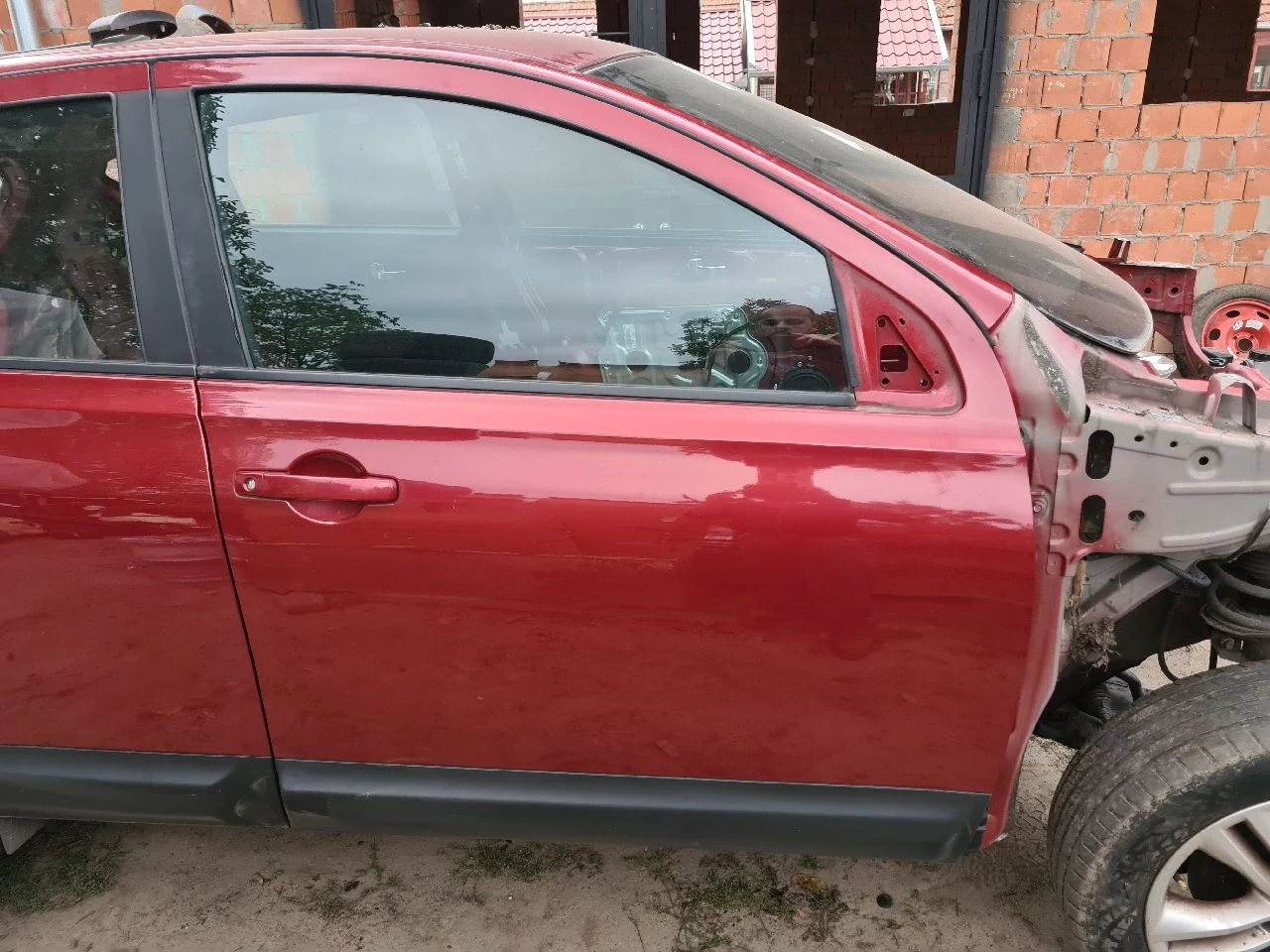 NISSAN QASHQAI (J10) jobb első ajtó 