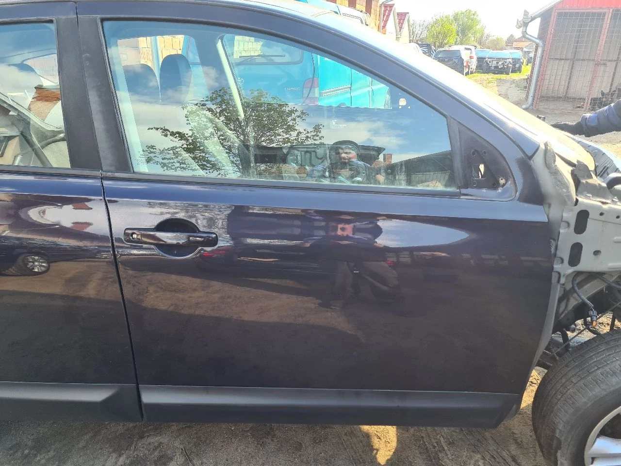NISSAN QASHQAI (J10) jobb első ajtó GAB