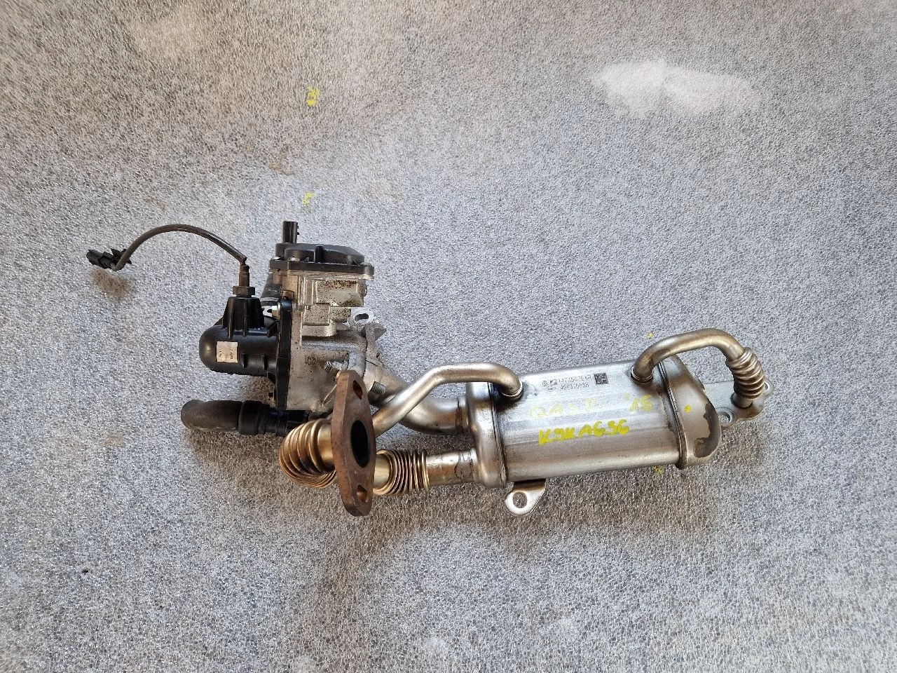NISSAN QASHQAI (J11) 1.5 DCI K9KA636 EGR hűtő 147350364R