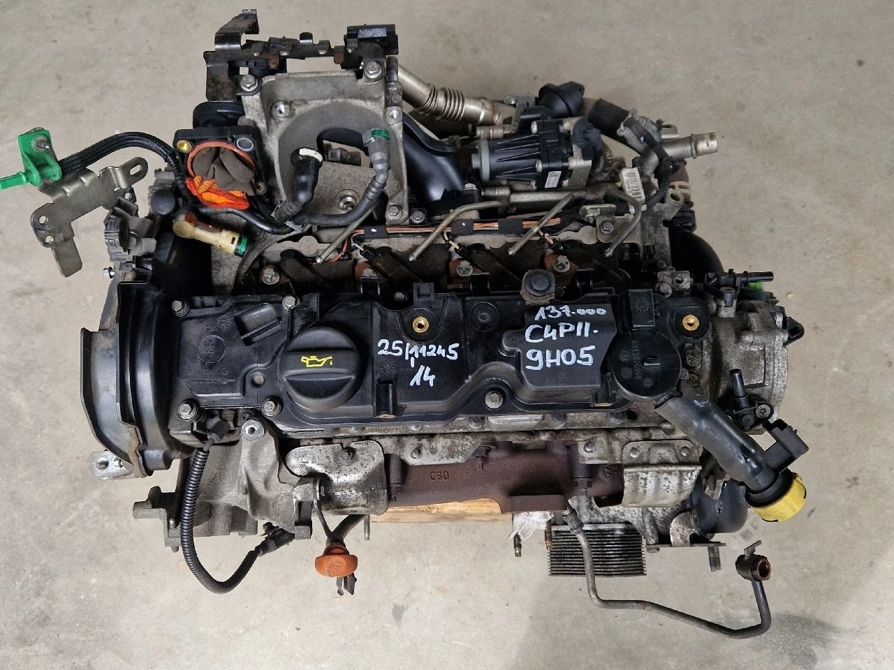 CITROEN C4 PICASSO II 1.6 HDI 9H05 motor
