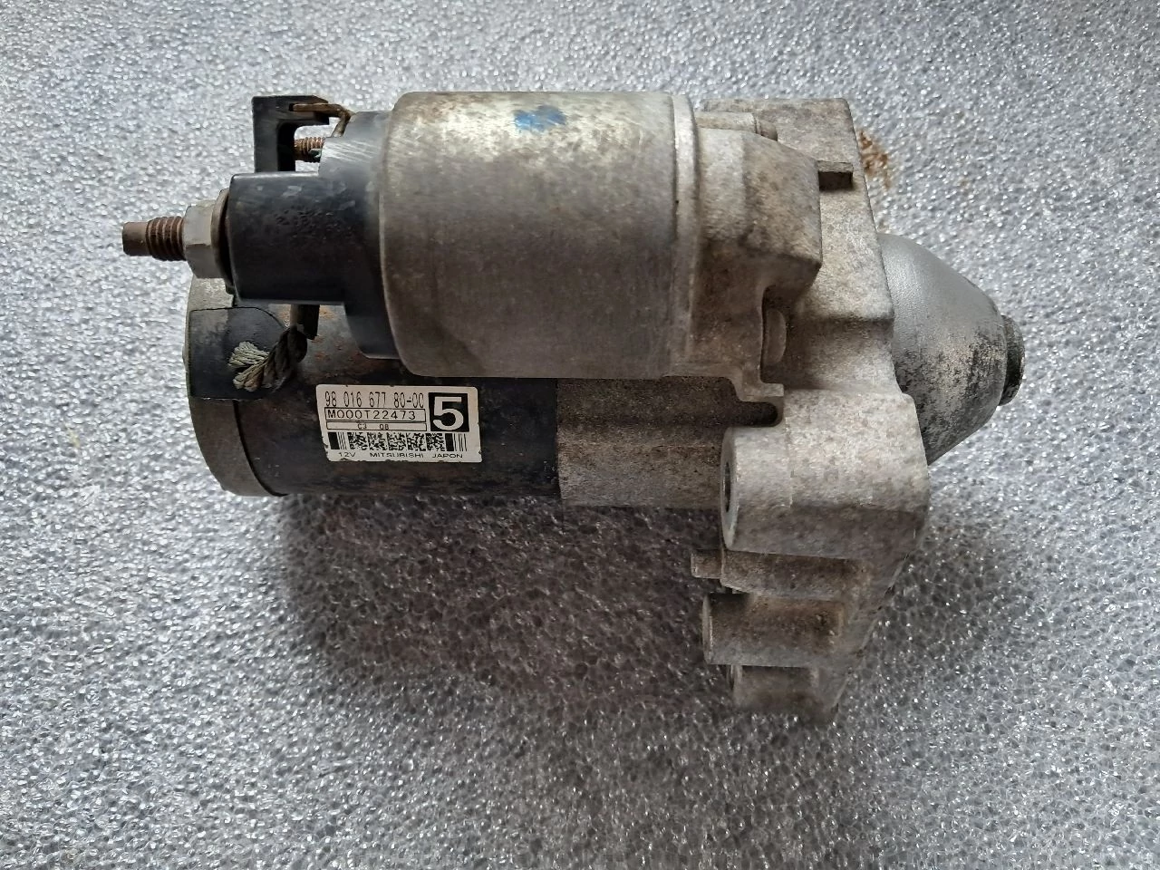 CITROEN C4 PICASSO II 1.6 HDI önindító 9801667780