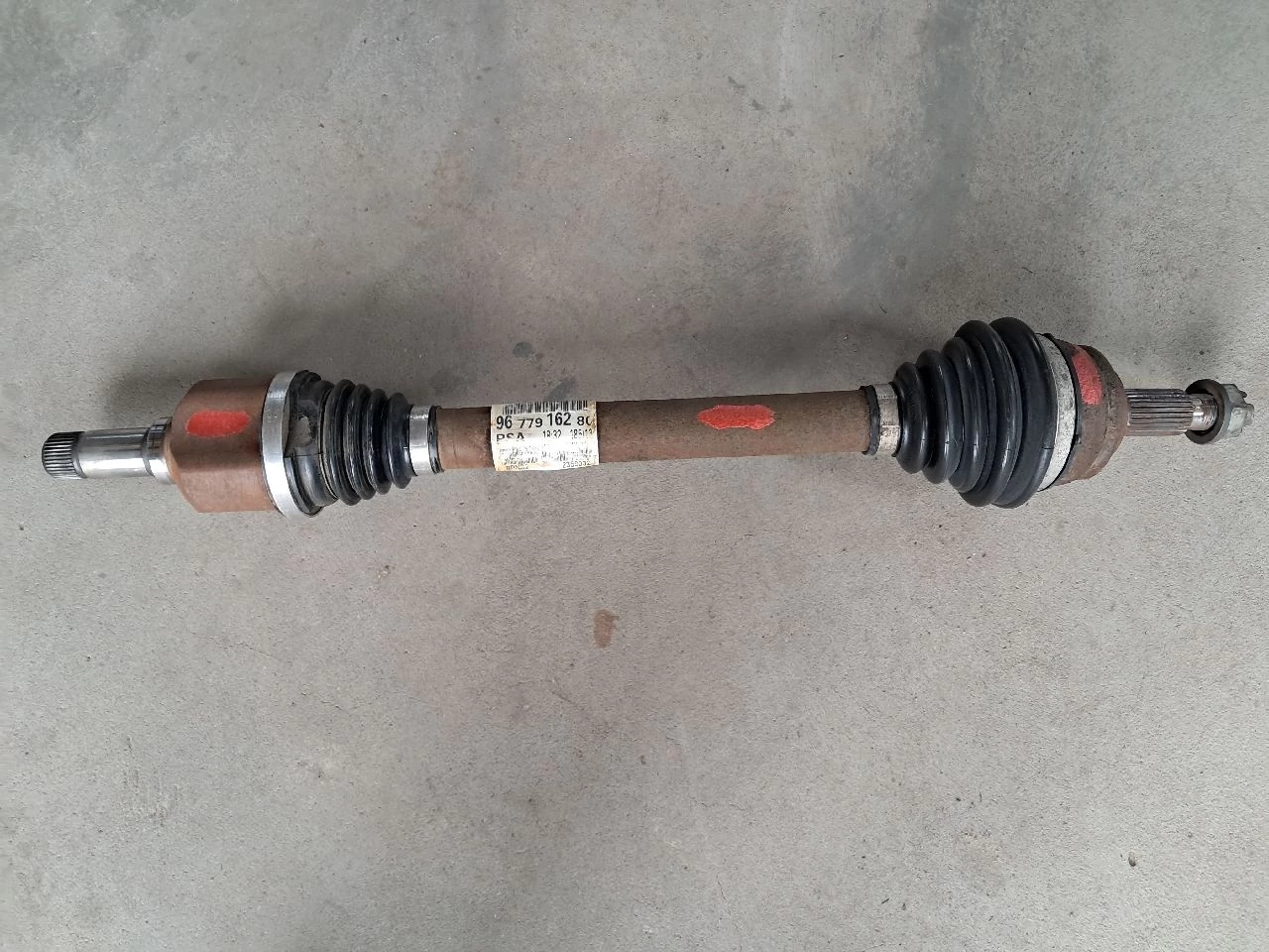CITROEN C4 PICASSO II 1.6 HDI bal féltengely 9677916280