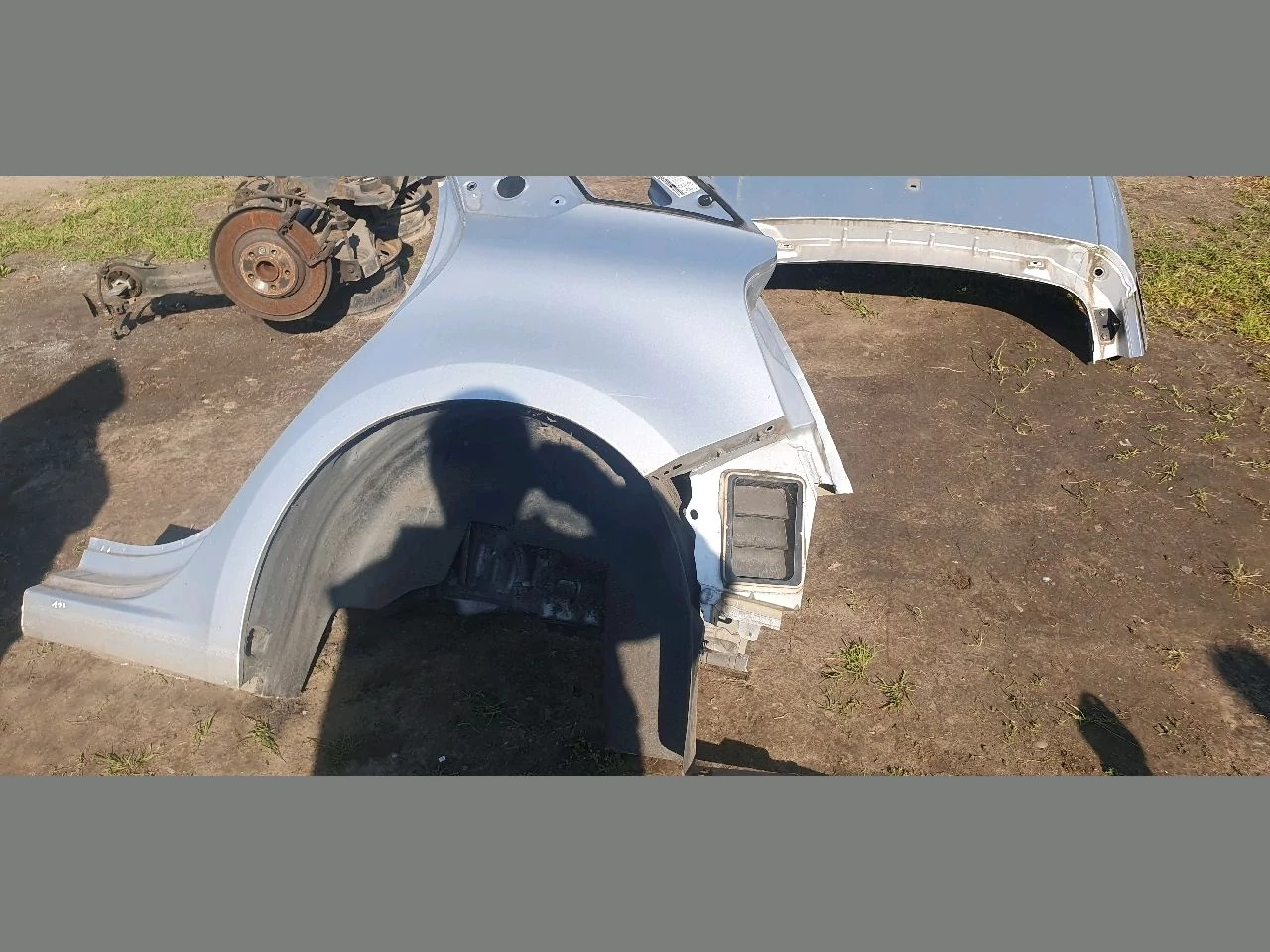 CITROEN C4 PICASSO II Bal hátsó sárvédő, negyed